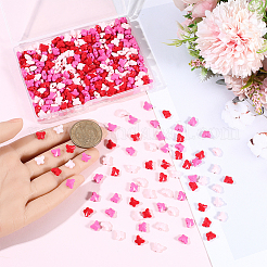 500 шт. Непрозрачные акриловые бусины&nbsp;SACR-PA0001-20B