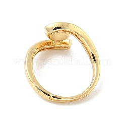 Латунные микрофибровые кубические цирконии чашки колец оправы&nbsp;KK-B166-04G