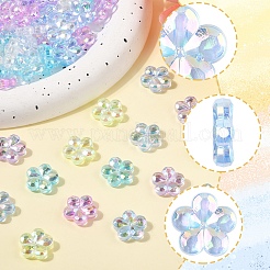 97.2 г двухцветных прозрачных акриловых бусин&nbsp;PACR-FS0001-07