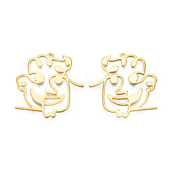 Латунные подвески&nbsp;KK-N216-396