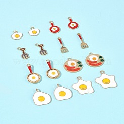 24шт 8 стиля сплава эмалевые подвески&nbsp;ENAM-FS0002-78