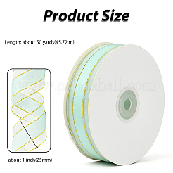 1 рулон однотонных лент из органзы&nbsp;ORIB-CY0001-03D