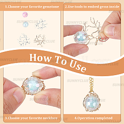 10шт 2 цвета латунные подвески&nbsp;FIND-SC0017-25