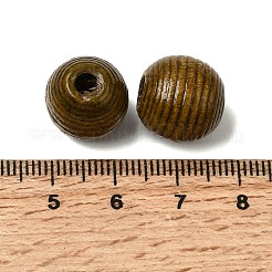 Европейский бисер из натурального дерева&nbsp;WOOD-A026-06