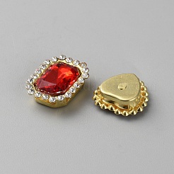 Каплевидные/сердечко/звездочки пришитые стразы&nbsp;GACR-TAC0002-01A