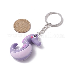 10 шт. 10 стиля мультяшный ПВХ пластиковый брелок с рисунком животного в виде цифры&nbsp;KEYC-JKC00703