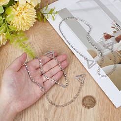 Нескользящие бретельки для бюстгальтера из сплава со стразами и крючками&nbsp;FIND-WH20043-010P