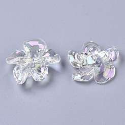 Прозрачные акриловые бусины&nbsp;PACR-R246-002