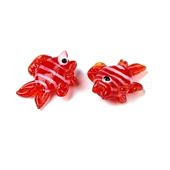 Бусы лэмпворк ручной работы&nbsp;LAMP-N024-35D