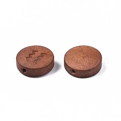 Деревянные бусины с лазерной гравировкой&nbsp;WOOD-S053-53B