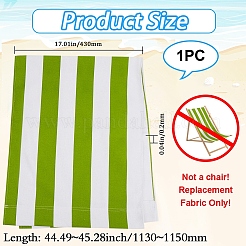 Полосатый стул ткань холст&nbsp;AJEW-XCP0003-56