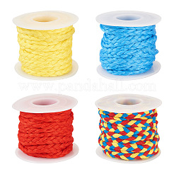 20 м двухцветных полиэстеровых шнуров&nbsp;DIY-TA0010-38