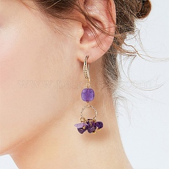 4 пара 4 крючков для серег из латуни с микропаве из прозрачного кубического циркония&nbsp;KK-SZ0004-62