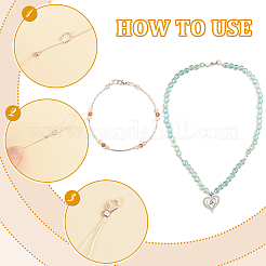 40шт 925 серебряных провода-хранителя&nbsp;STER-GO0001-30