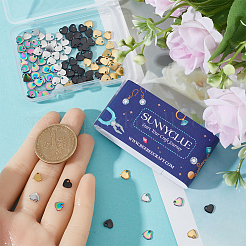 120 шт. 4-х цветные подвески из нержавеющей стали 304&nbsp;STAS-SC00008-85