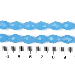 Гальванические стекляныне бусины&nbsp;EGLA-N013-J6mm-D05