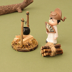 Имитация кукольного домика дровяная подвесная печь&nbsp;PW-WGE9AC2-01