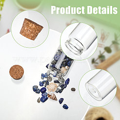 Украшение бутылки желаний прозрачное стекло&nbsp;PALLOY-CA00034