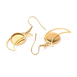 201 крючки для сережек из нержавеющей стали&nbsp;STAS-C030-24G