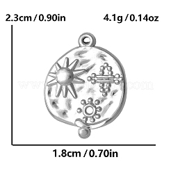 Подвески из нержавеющей стали 304&nbsp;PW-WG2D3FE-01