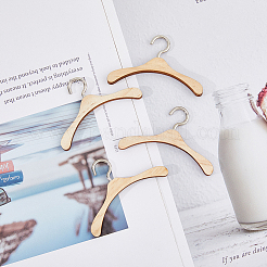 12шт миниатюрные деревянные вешалки для одежды для кукол&nbsp;DIY-FH0005-32C