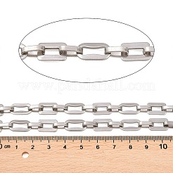 201 прямоугольная цепочка из нержавеющей стали&nbsp;CHS-F024-03A-P