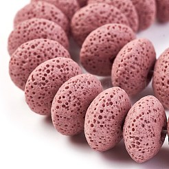 Бусы из натуральной лавы&nbsp;G-I220-17B-11