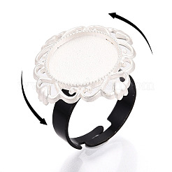 Основание из сплава с ромбовидной оправой и железом с вращающимся подносом&nbsp;MAK-T012-02S