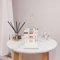 Вертикальные акриловые подставки для сережек&nbsp;EDIS-WH0029-50