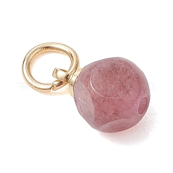 Натуральные разноцветные турмалиновые граненые подвески в виде игральных костей&nbsp;PALLOY-JF05110-01