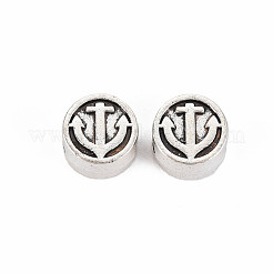 Европейские сплавочные бусины тибетского стиля &nbsp;TIBEB-N007-016