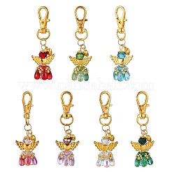 Стеклянные подвесные украшения&nbsp;HJEW-MZ00288