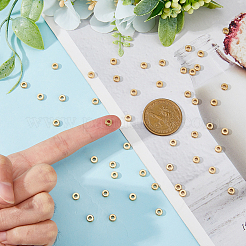 300 шт. Латунные дистанционные бусины&nbsp;KK-DC0003-59