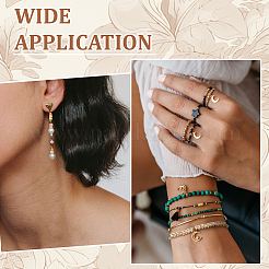 100 шт. 2 цвета латунные обжимные бусины&nbsp;KK-ME0003-11