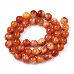 Стекло круглые бусины нити&nbsp;GLAA-M044-01O