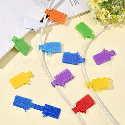 30 шт. нейлоновые этикетки для кабеля с крючками и петлями&nbsp;FIND-SP0004-89A