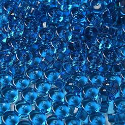 Стеклянные бусины прозрачных цветов&nbsp;SEED-E001-T3x6mm-03