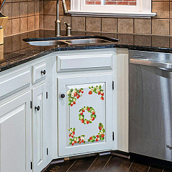 3 лист 3 стиля ПВХ водонепроницаемые декоративные наклейки&nbsp;DIY-WH0404-461