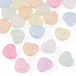 Светящиеся прозрачные акриловые бусины&nbsp;LACR-TA0001-07E