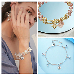 30 шт. 5-цветное ионное покрытие (IP) из нержавеющей стали 304&nbsp;STAS-DC0001-09