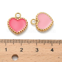 Подвески из нержавеющей стали 304 с эмалью&nbsp;STAS-K306-40G