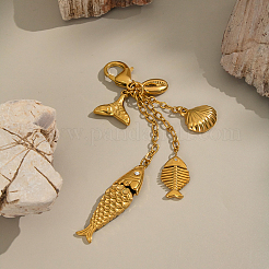 Пляжные подвесные украшения из нержавеющей стали&nbsp;JU0955-3