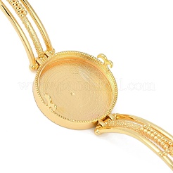 Латунь ссылку браслет материалы&nbsp;KK-F891-19G