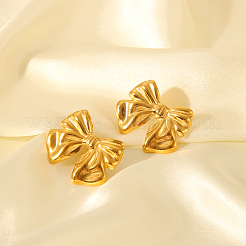 Серьги-гвоздики в форме бабочек из нержавеющей стали 304 во французском стиле&nbsp;CG5144