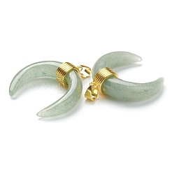 Естественный зеленый авантюрин подвески&nbsp;G-A017-12G