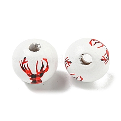 Набивные деревянные европейские бусины&nbsp;WOOD-G022-17A