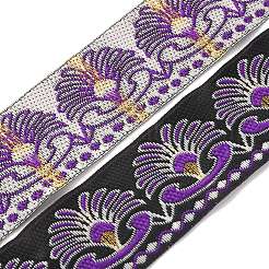 Вышивка полиэфирными лентами в этническом стиле&nbsp;OCOR-WH0077-29E