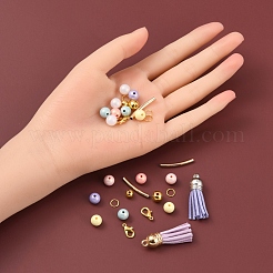 Набор для изготовления браслета из бисера с кисточкой своими руками&nbsp;DIY-YW0005-29