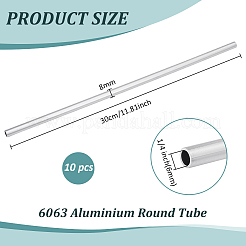 6063 алюминиевая круглая трубка&nbsp;FIND-WH0139-714A-P