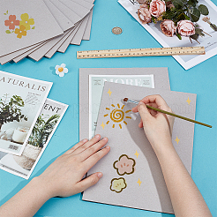 Прямоугольные бумажные доски&nbsp;AJEW-WH0348-734A